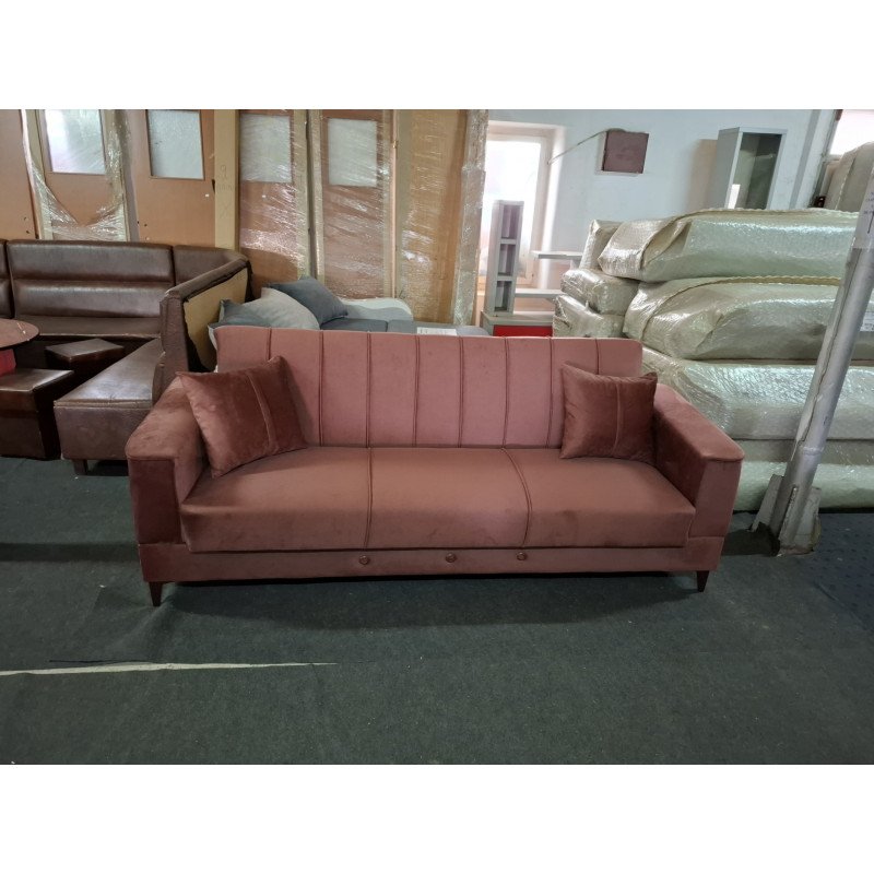 Canapea Extensibilă Bordo Catifea