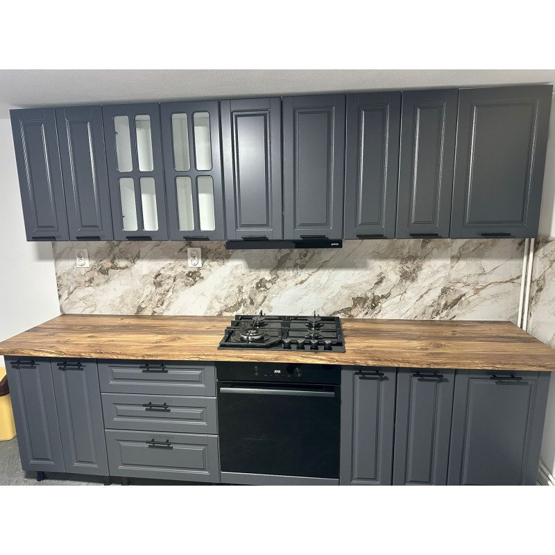 Mobila antracit mdf 260 cm