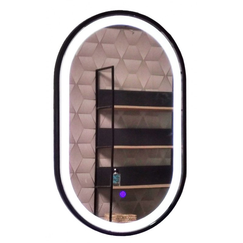 Set Bază cu Lavoar și Oglindă 50cm Alb